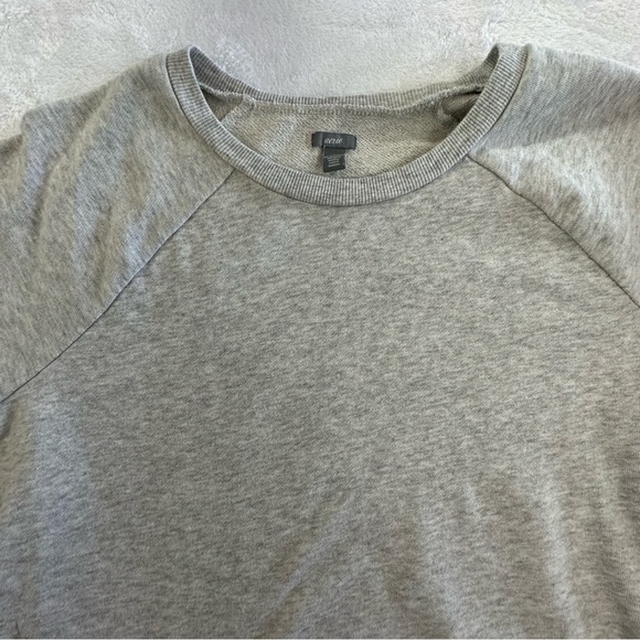 AERIE Gray Lace Up Sides Sweatshirt Size large - Picture 5 of 16